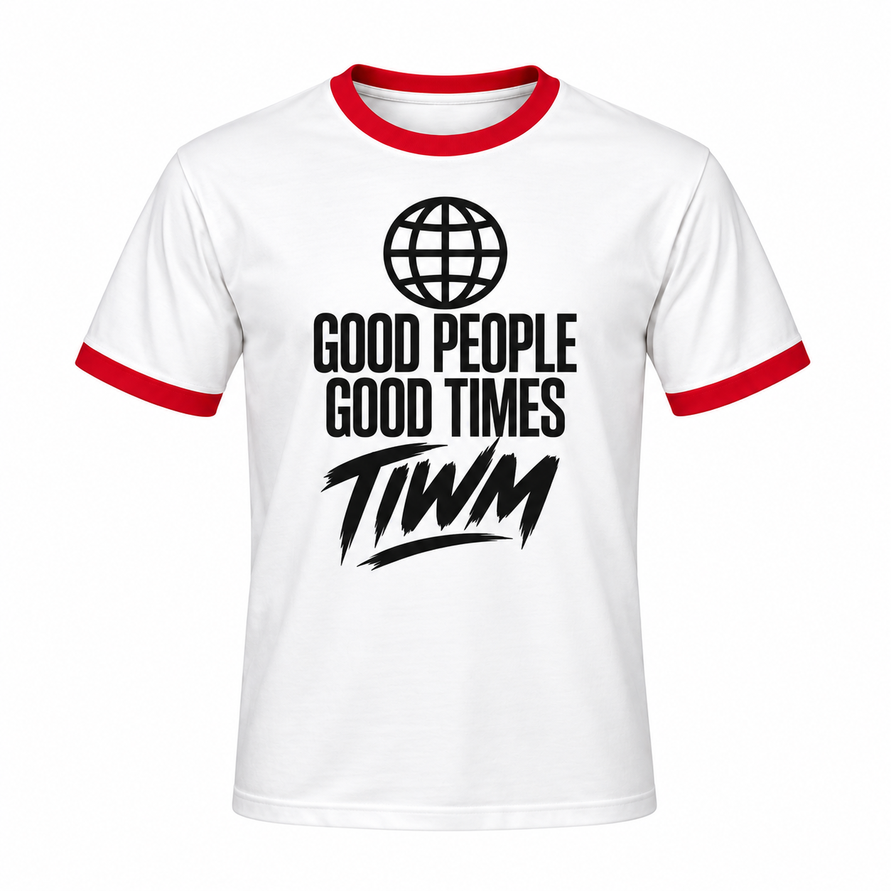001 mascot Tee — White / Red — by TIWM Group — image 3