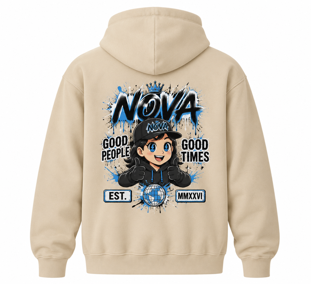 001 Nova Hoodie — Sand — by TIWM Group — image 6