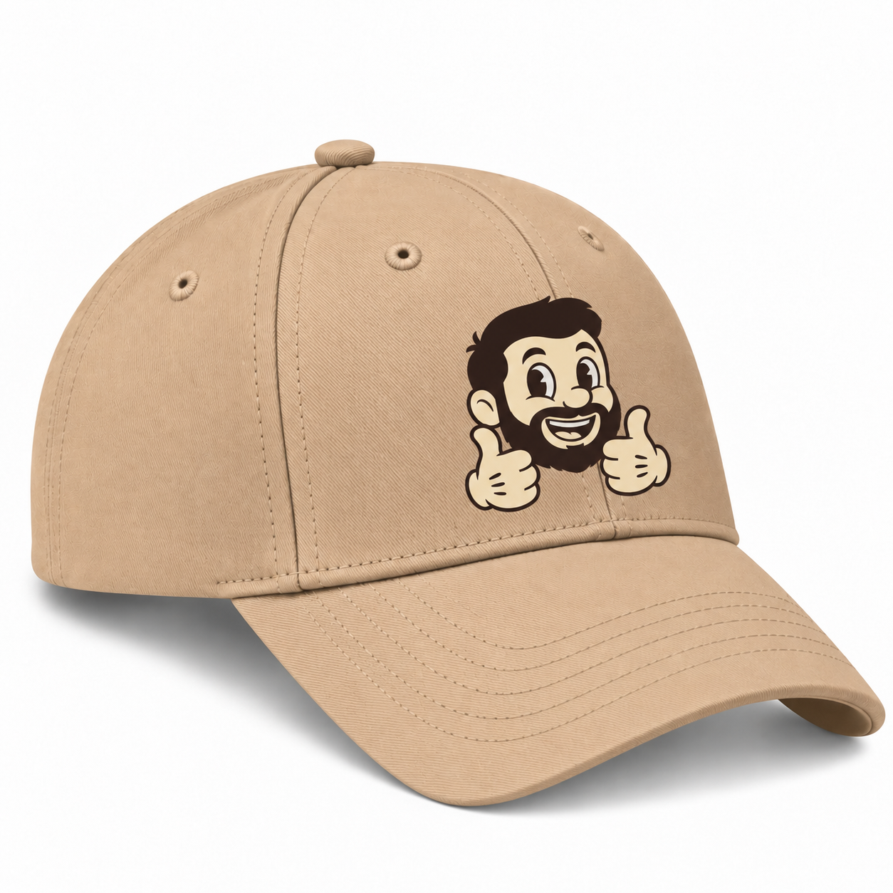 001 baseball cap — Ivory — by TIWM Group — image 6