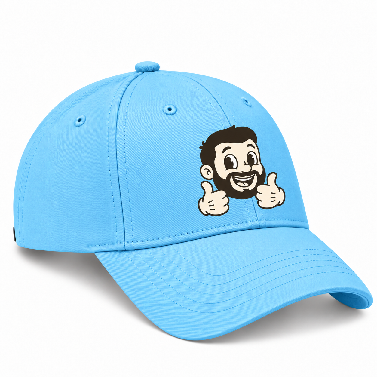 001 baseball cap — Baby Blue — by TIWM Group — image 7