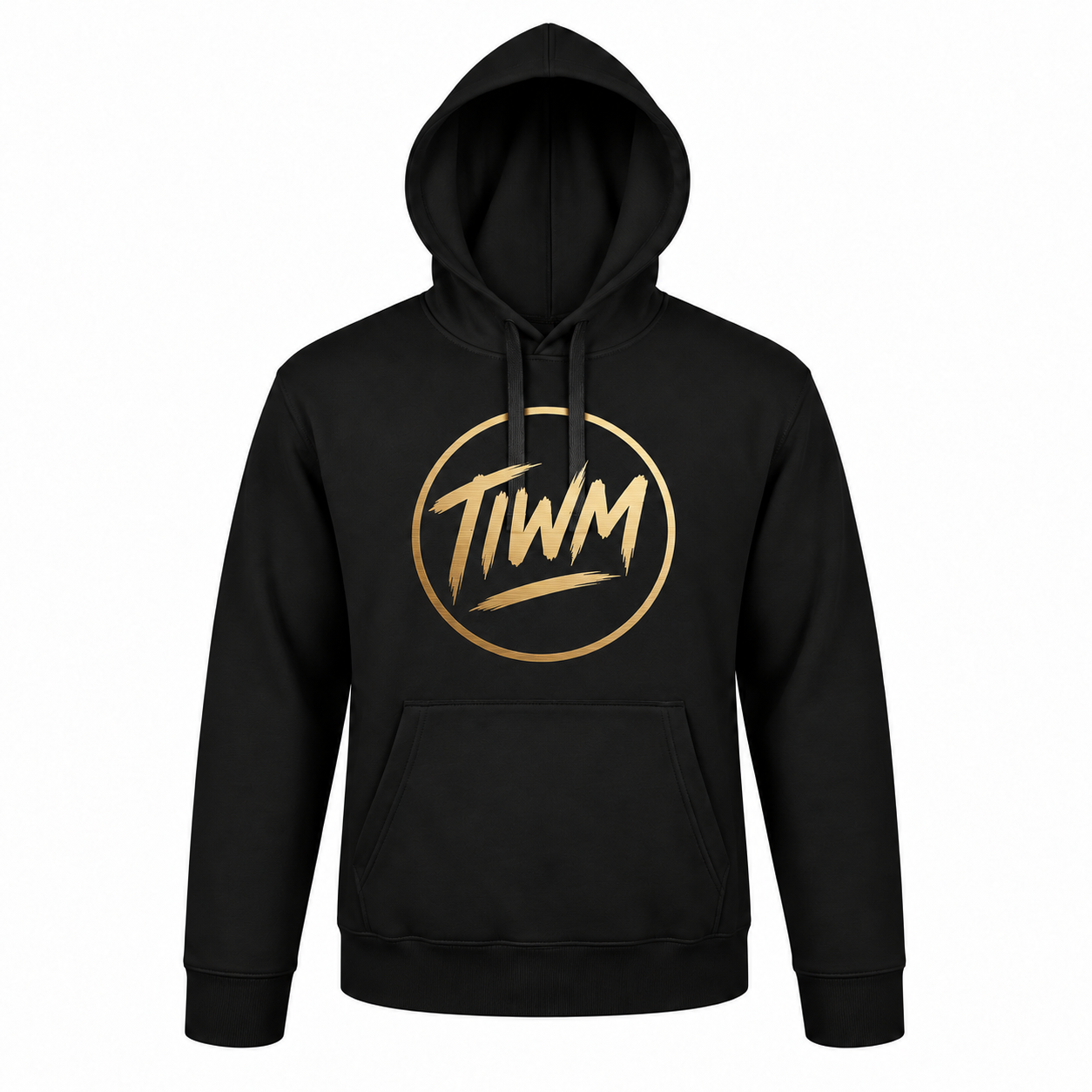001 mascot Hoodie — Black — by TIWM Group — image 7