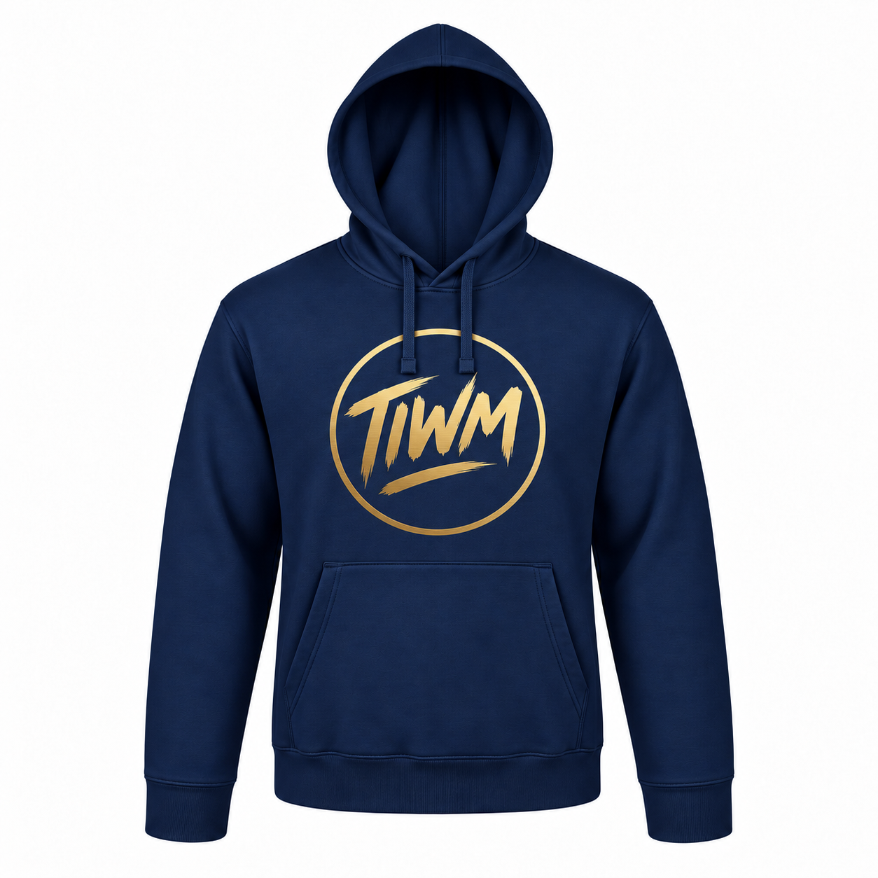 001 mascot Hoodie — Navy Blue — by TIWM Group — image 5
